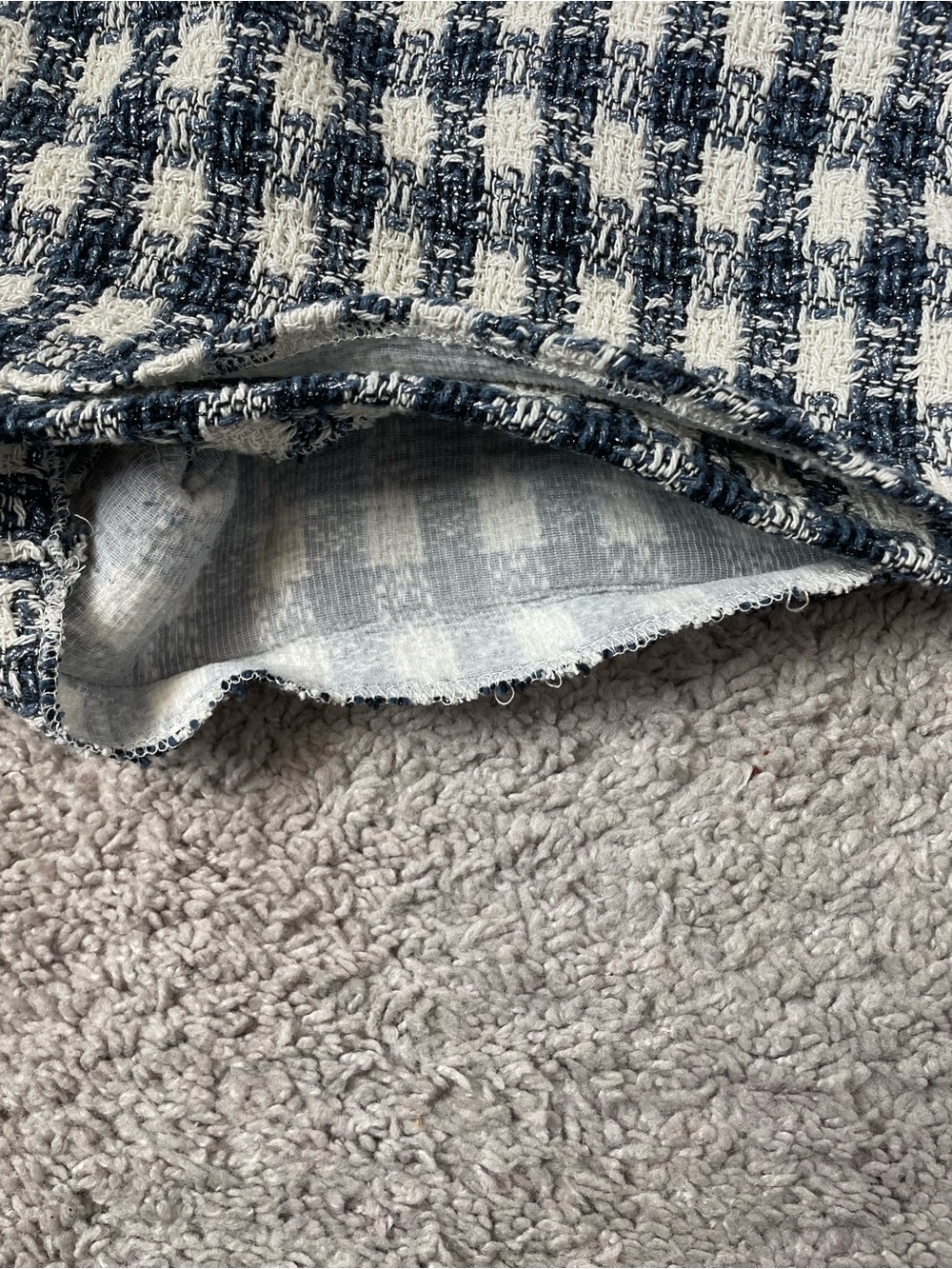 Zara Tweed Plaid Skort - Picture 5 of 6
